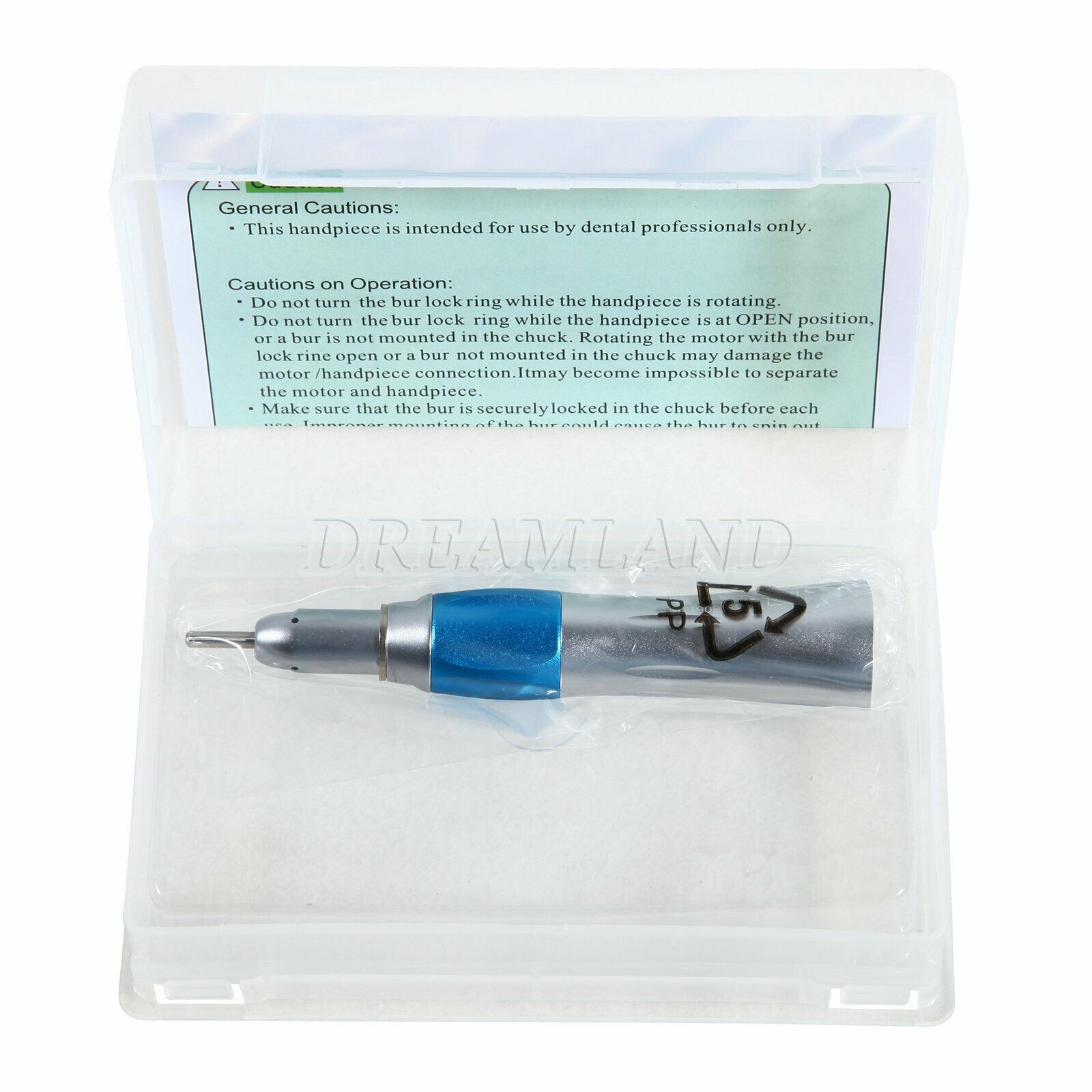 2x Dental NSK Style Slow Speed Air Motor straight Handpiece 4 Holes EP4 u