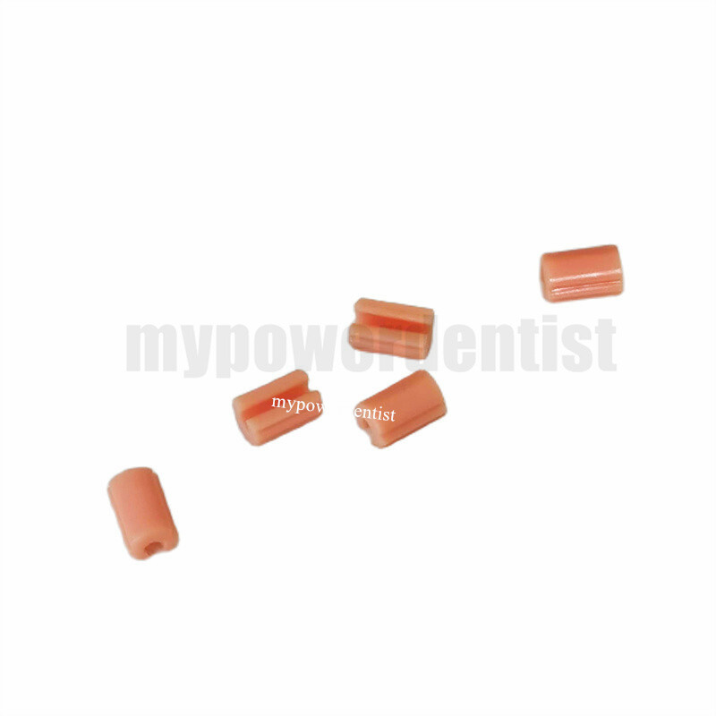 5Pcs Dental Pink Clips Bolt Inserts Overdenture Attachment Short Type 4.5mm