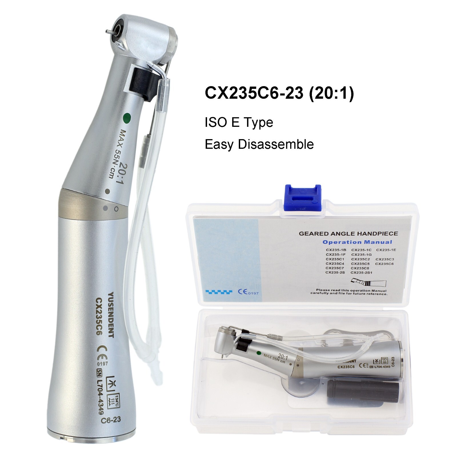 20:1 Implant Handpiece Surgical 32:1 Contra Angle Ti-max SG20 WI-75 NSK Saeshin