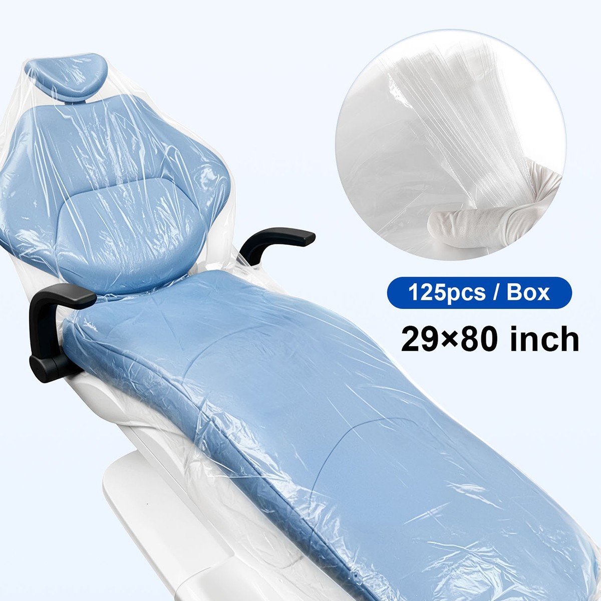 US Dental Unit Chair Sleeves Cover Full/ Half Disposable Protective Soft Durable