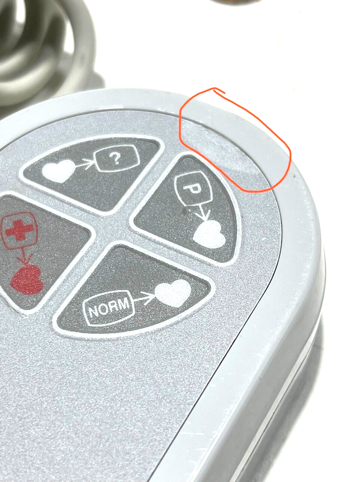 INTERMEDICS RX5000 01-6050-8703 REMOTE