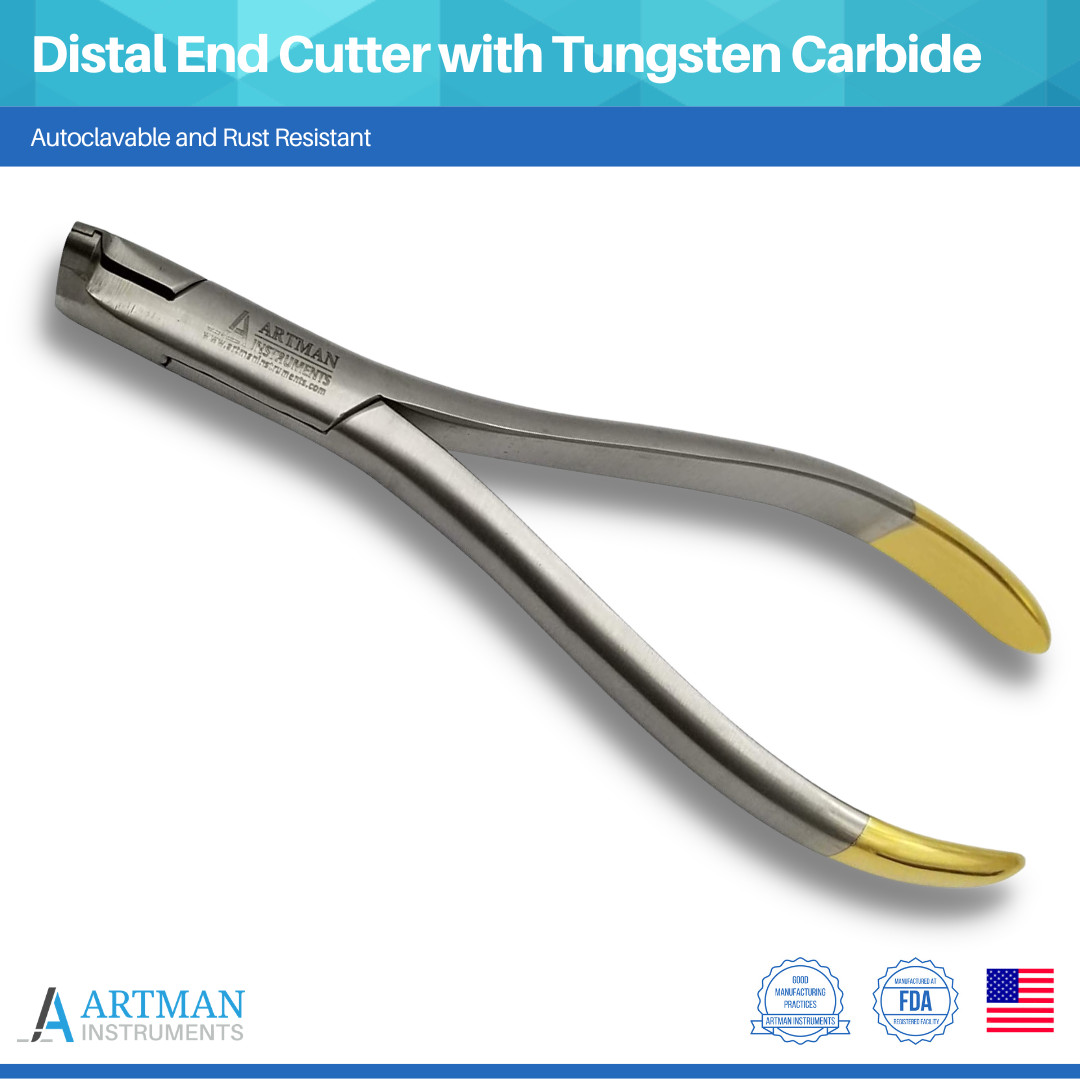 Distal End Cutter with Tungsten Carbide Inserts ARTMAN