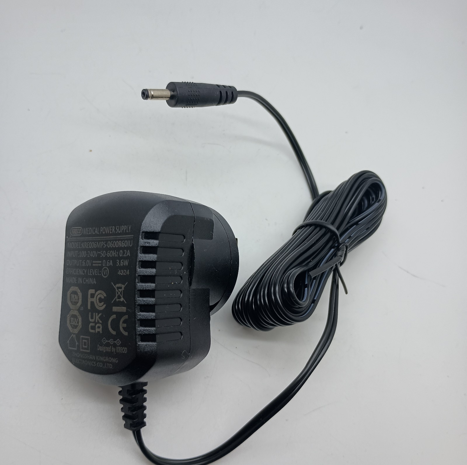 #AD) OEM Genuine KRECO Medical Power Supply – MODEL: KRE006MPS-0600R60IU
