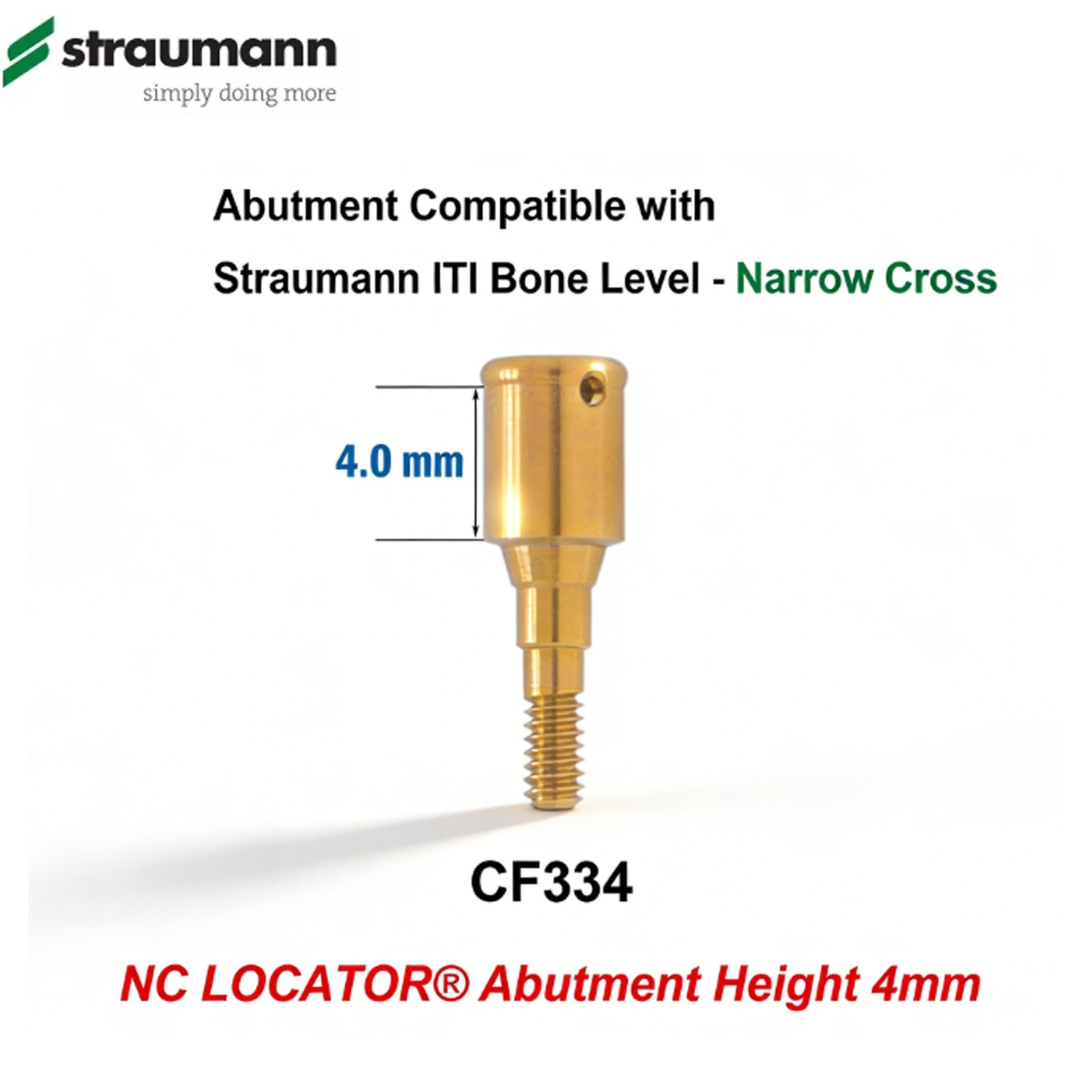 Locator Abutment Fit Straumann Bone Level Compatible Zest Locator Legacy Anchor
