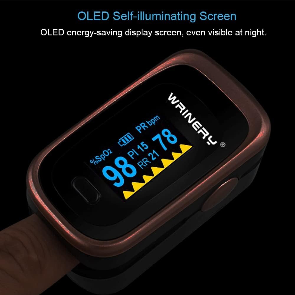OLED Portable Oximetry with Batteries