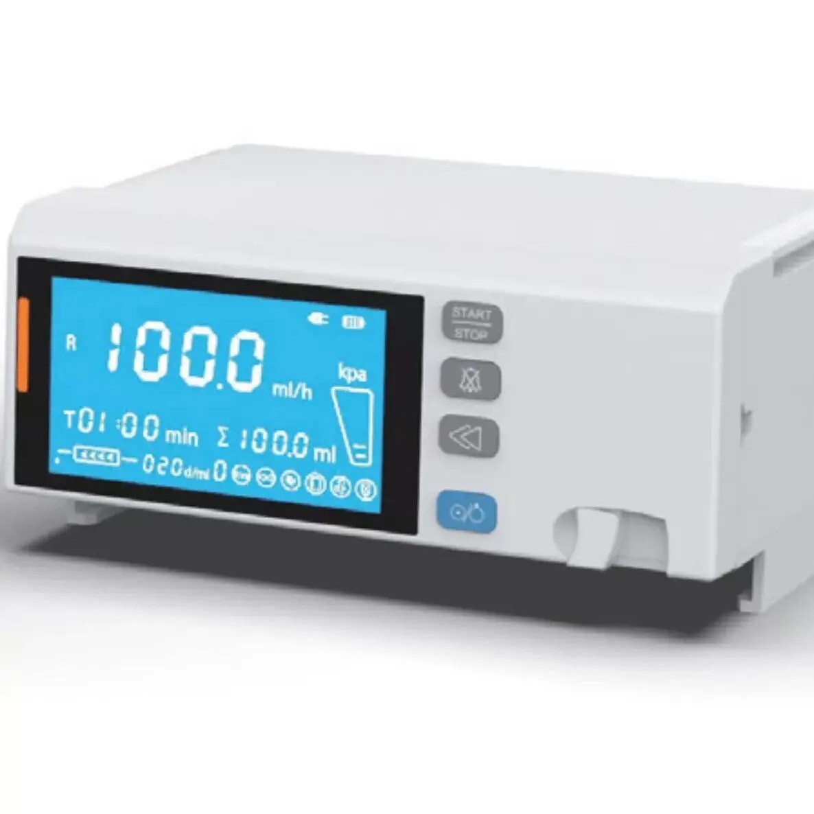 4.3 Inch Touch Screen Infusion Pump Stackable Type Human or Veterinary Use New