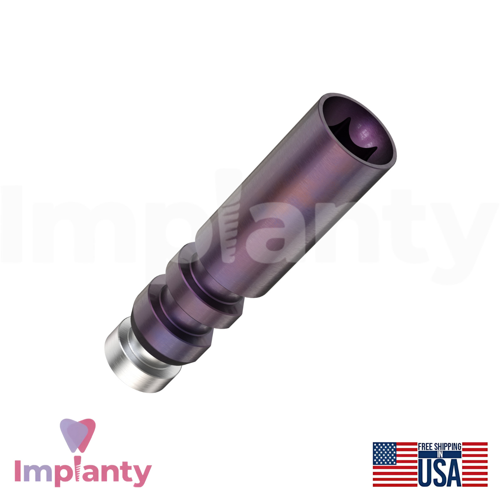 5x Nobel Active Compatible Digital Dental Fixture Analog Narrow Platform NP