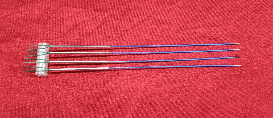 Monopolar Cutting Loop-Wolf Type Best Quality Reusable Instruments-4pc