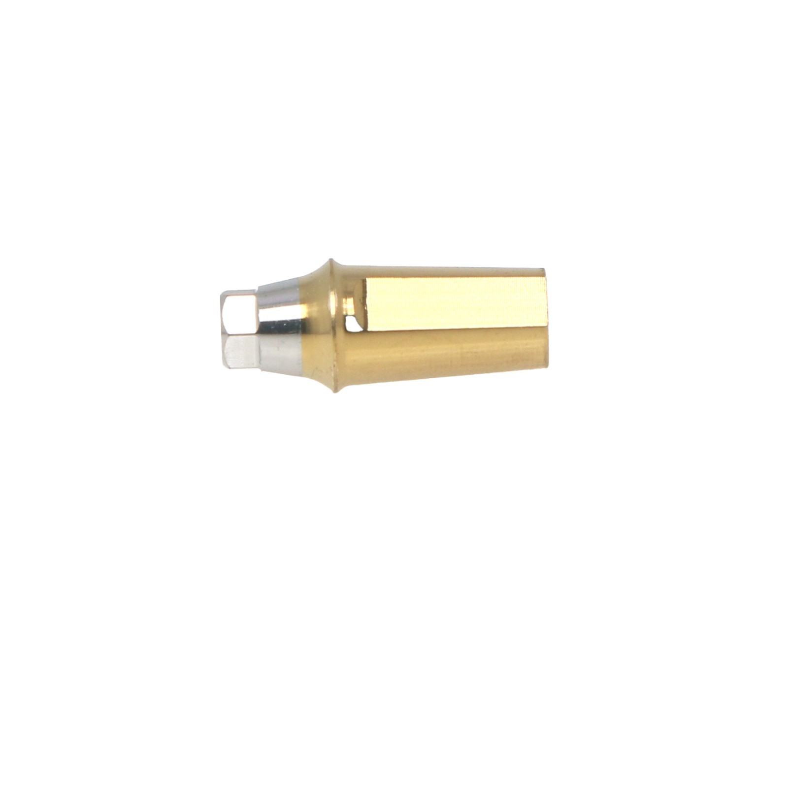 5Pcs Straight Abutment Hiossen Regular with screw conical Osstem Φ4.5-6.0mm Hex