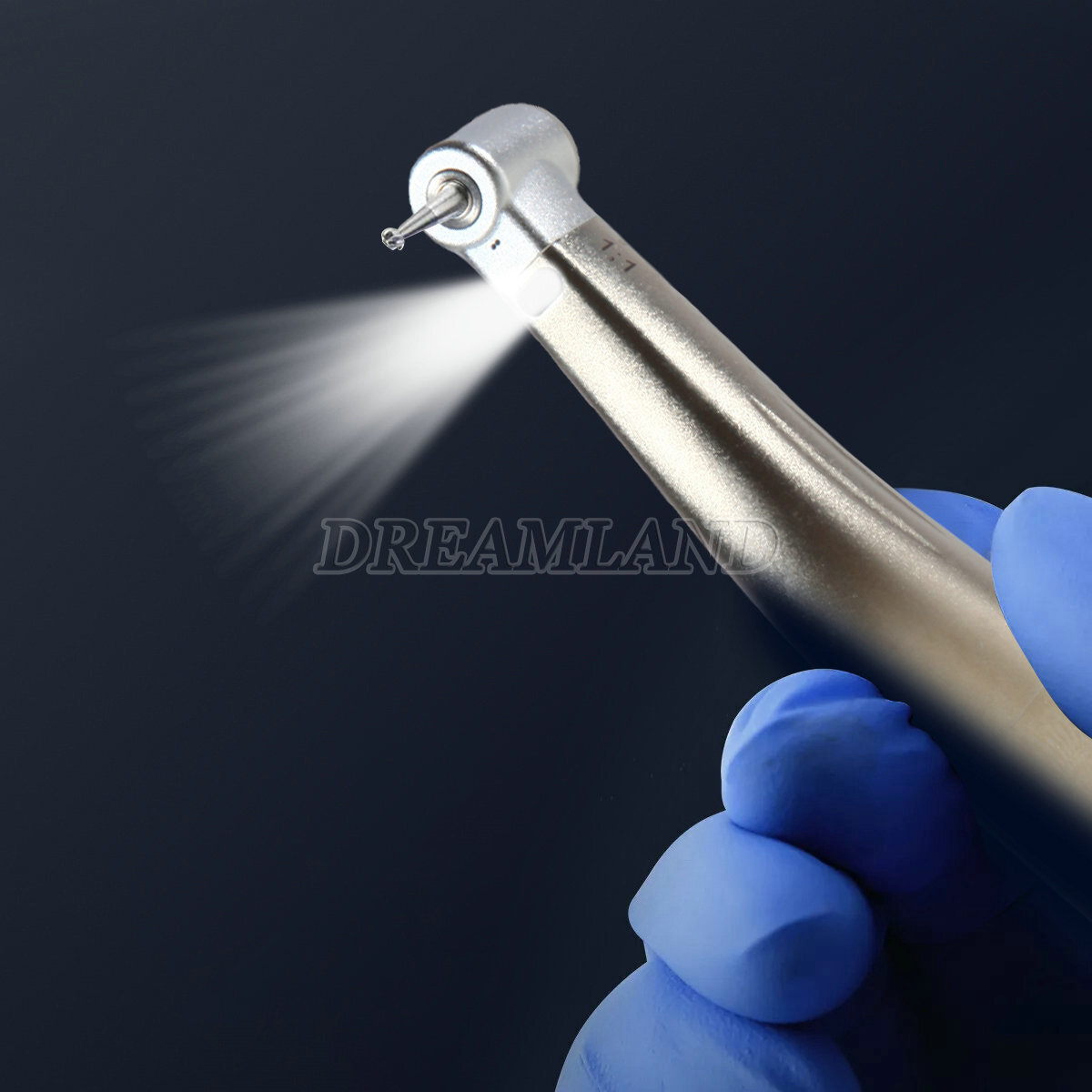 Dental LED 1:1 Contra Angle Angulo Inner Spray Contrangulo Turbina handpiece