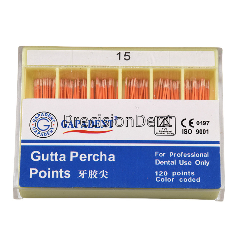 Dental Endo Gutta Percha Points/Absorbent Paper Points Taper 0.02/0.04/0.06