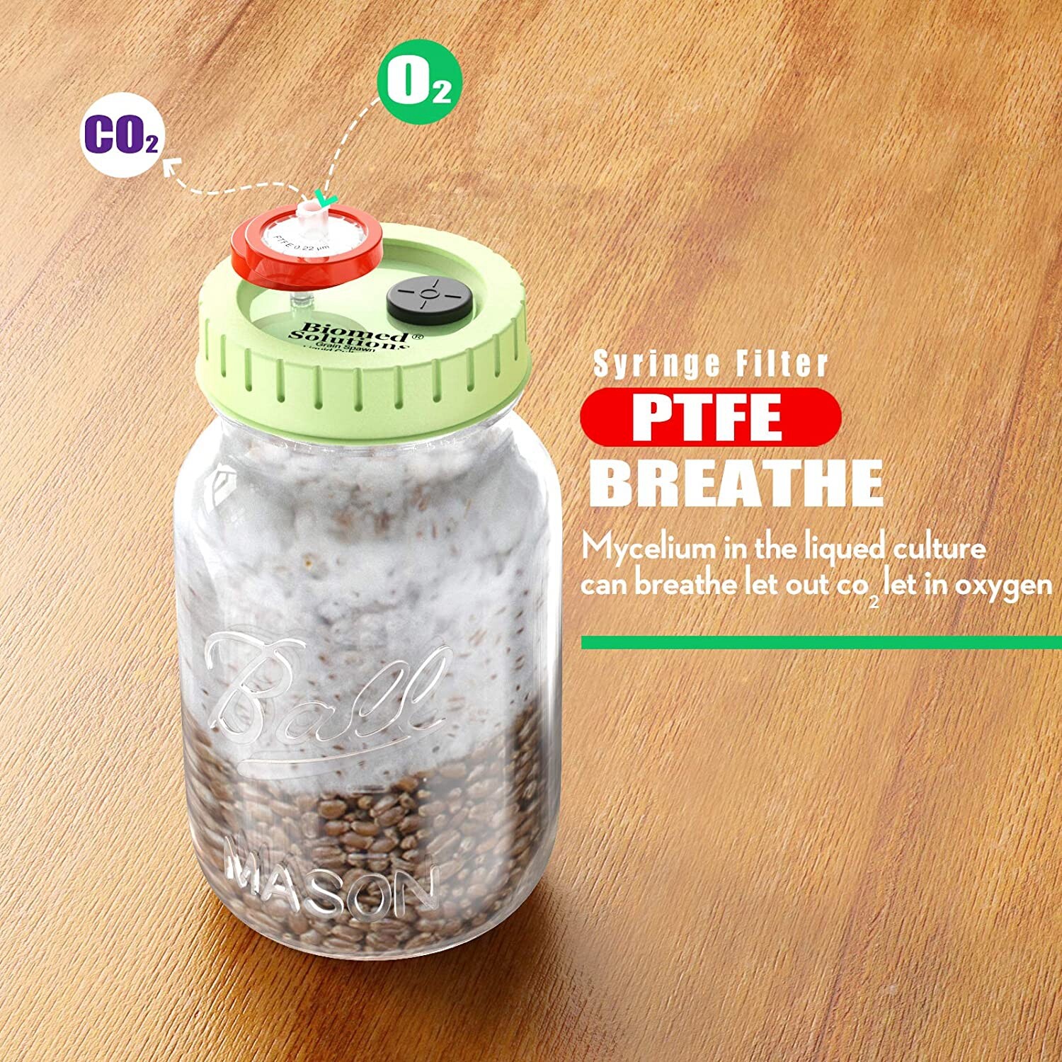 500PCS 15mL Centrifuge Test Tubes+ PTFE Syringe Filters 0.22μm/0.45μm 13mm/25mm