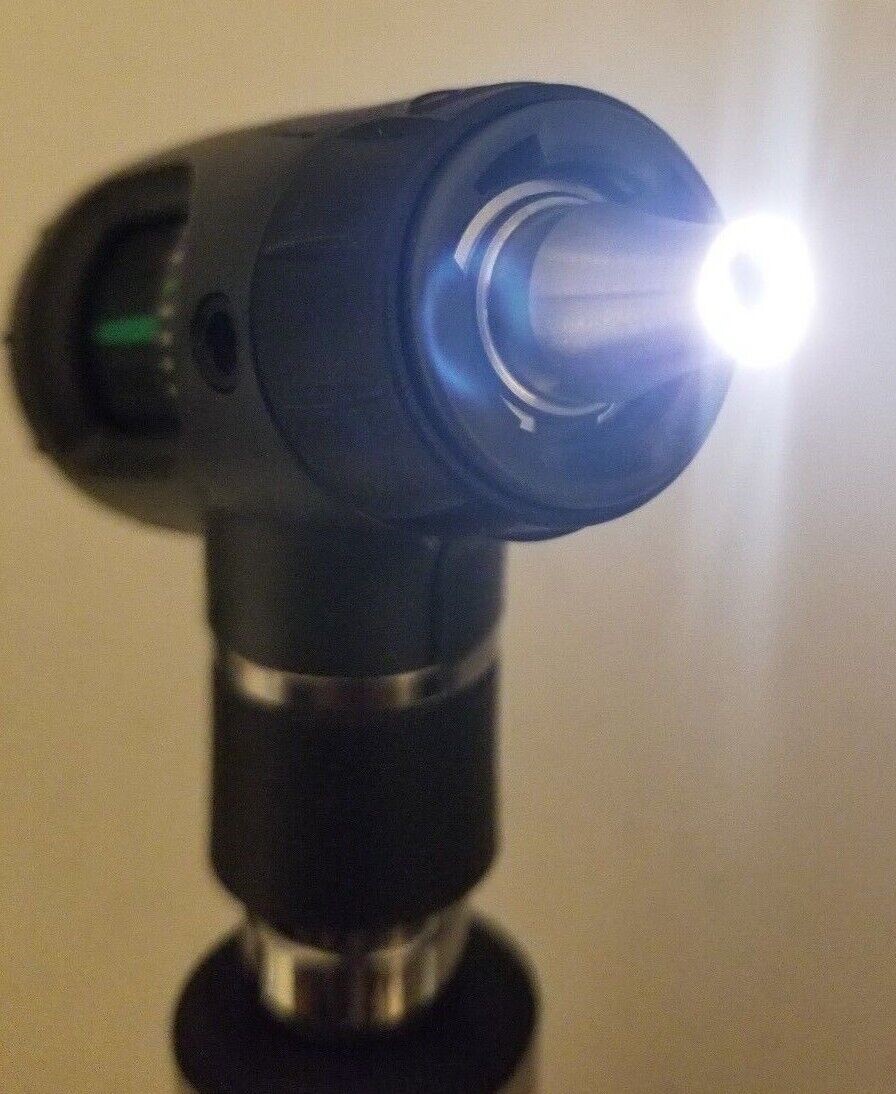 WELCH ALLYN 3.5v SET PANOPTIC OPHTHALMOSCOPE MACROVIEW OTOSCOPE CASE