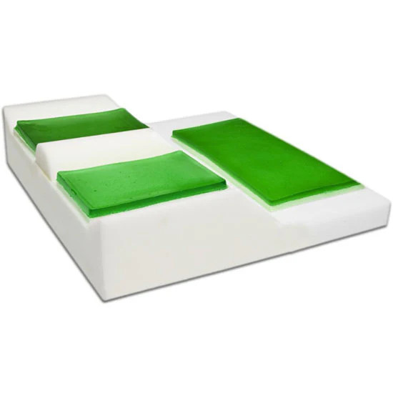 Graham-Field Dura-Gel SPP AT (Skin Protection & Positioning with Anti-Thrust) Wh