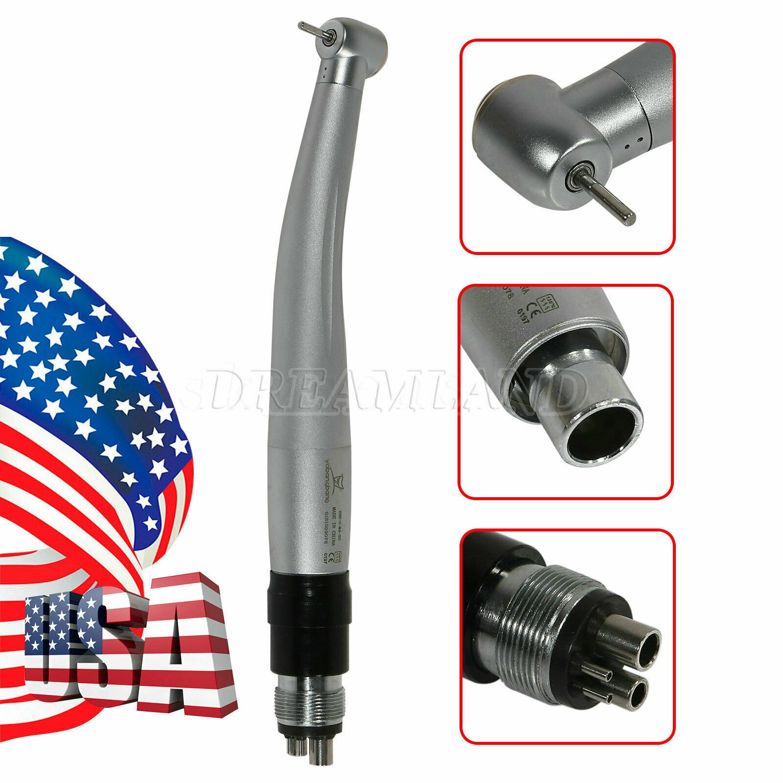 1-20 Yabangbang Dental High Speed Turbine Handpiece fit NSK 4Hole Swivel Coupler