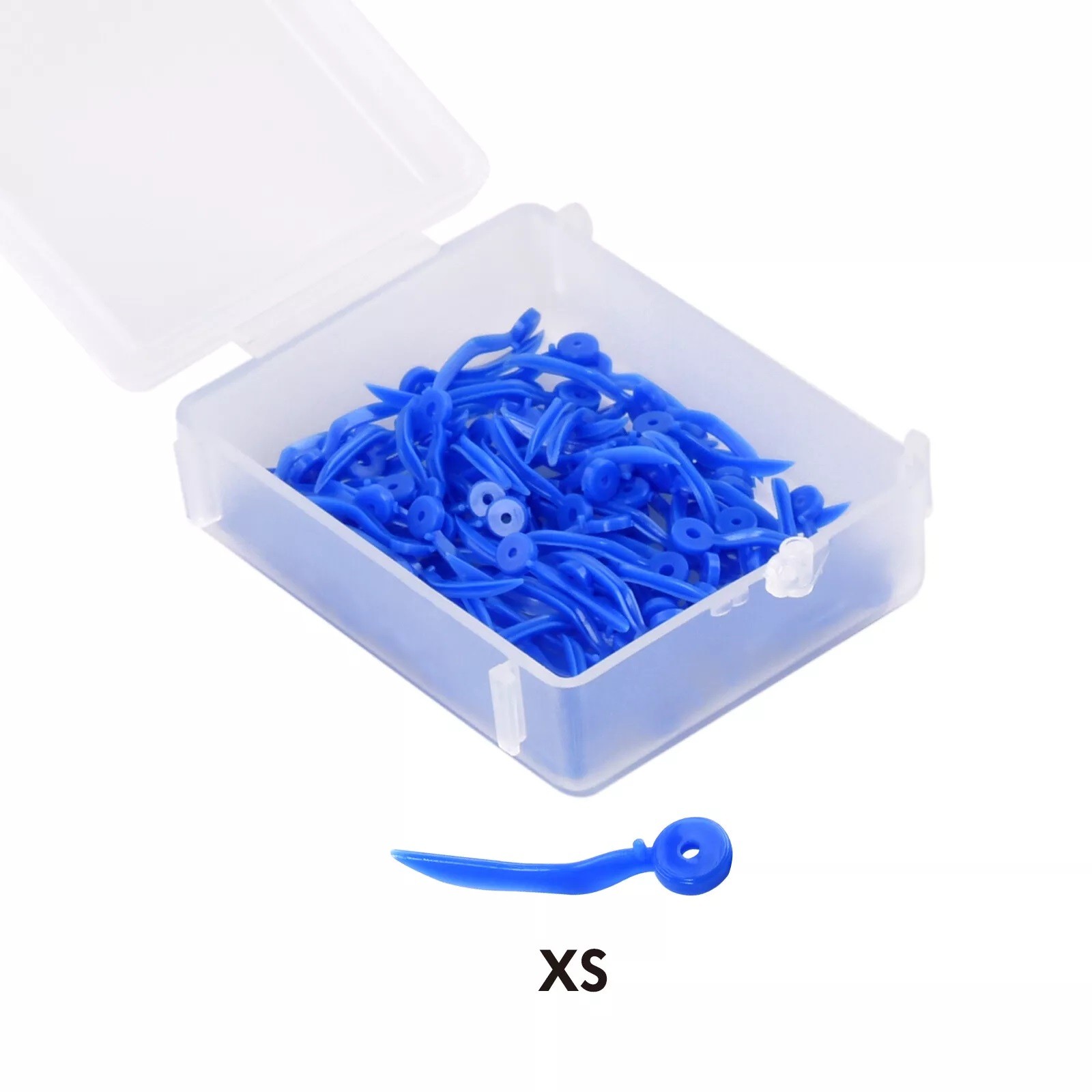 Disposable Plastic Wave Shape Dental Wedges Teeth Wedge Tooth Gap 100 Pcs/Box