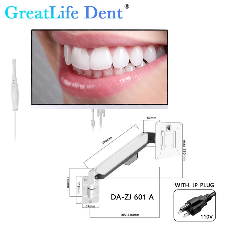 US Stock Dental 24Inch High-Definition Digital SONY CCD Monitor Intraoral Camera