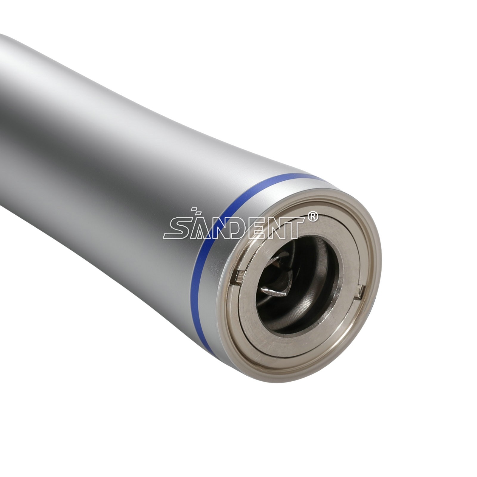 SANDENT 1:1 LED E-generator Fiber Optic Handpiece Contra Angle Inner Channel USA