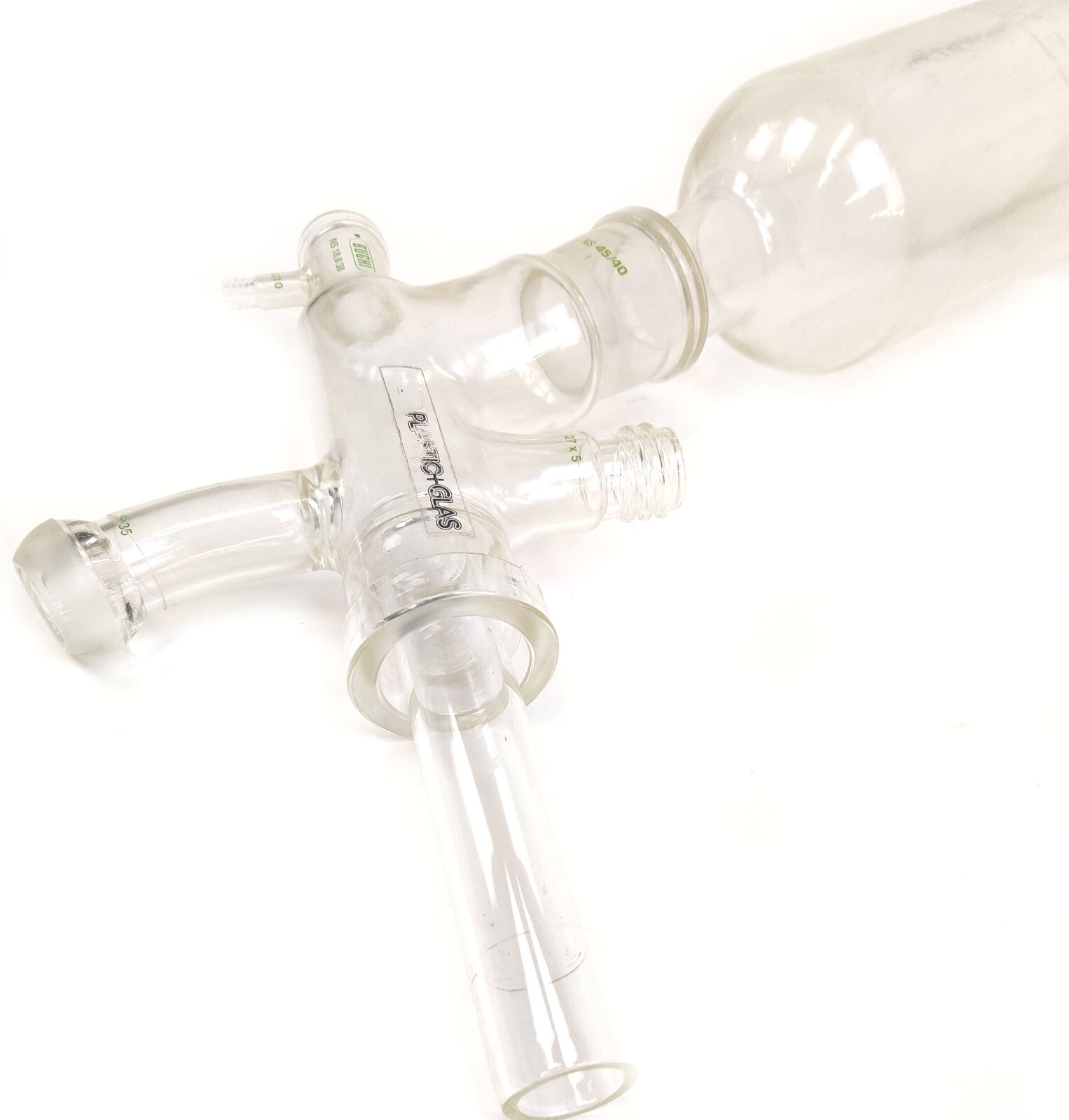 Buchi Rotovap Rotary Evaporator Rotavapor Condenser Glassware GL 10 GL 14