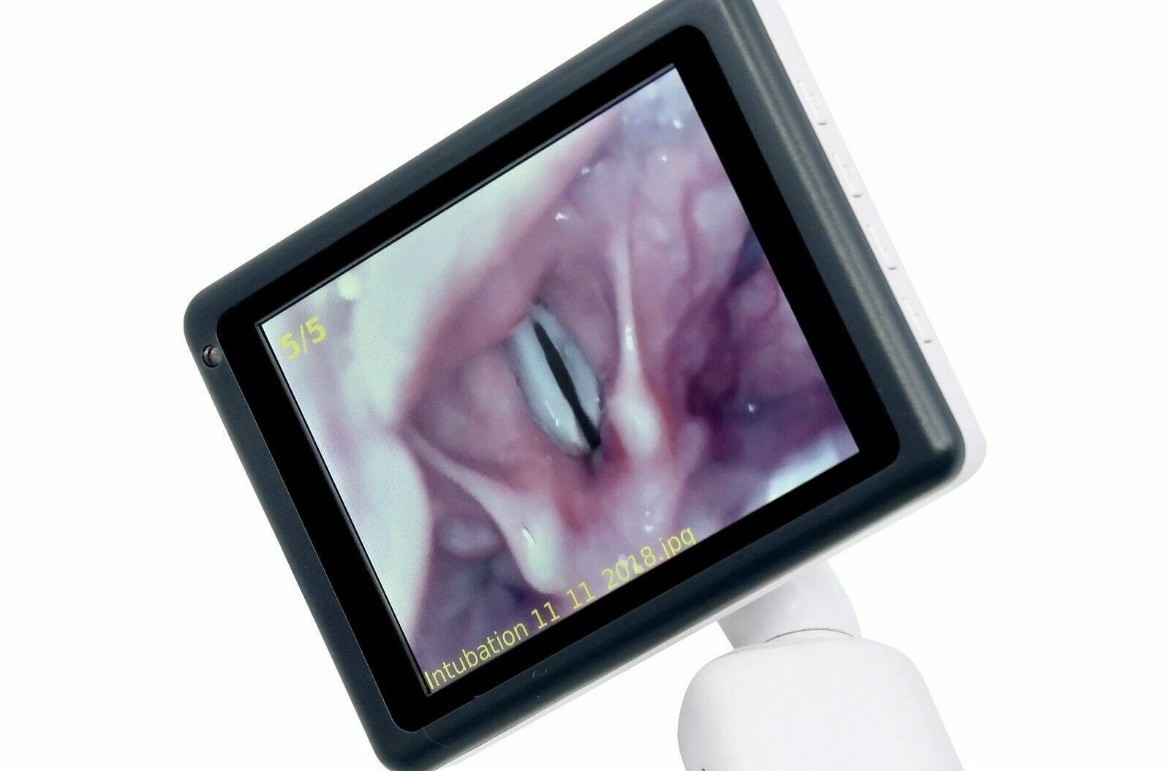 EMS Video Laryngoscope Kit for Difficult Airway & Portable Emergency Intubation