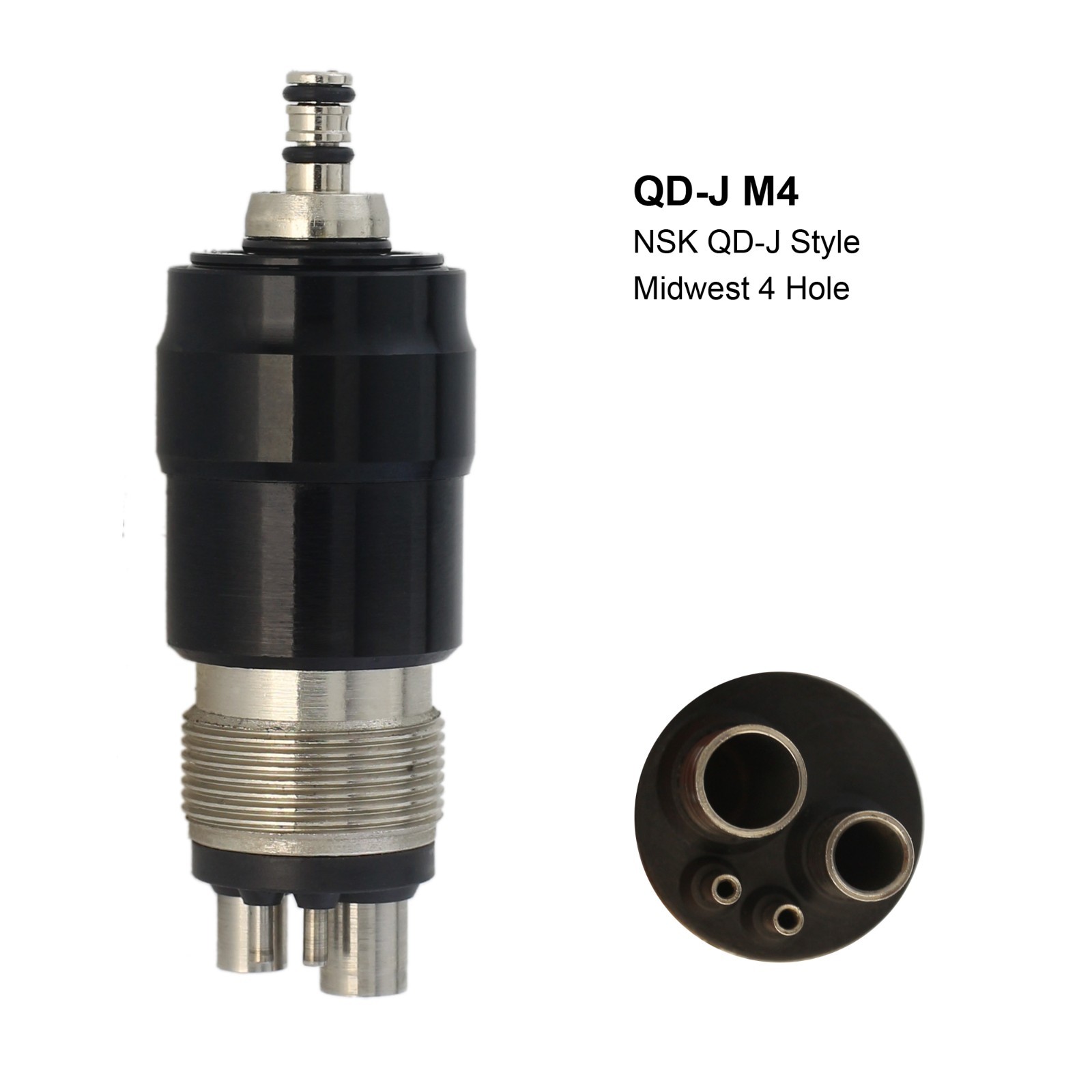 COXO Dental Handpiece Quick Coupling Coupler Swivel 4 Hole 6 Pin KaVo NSK Sirona