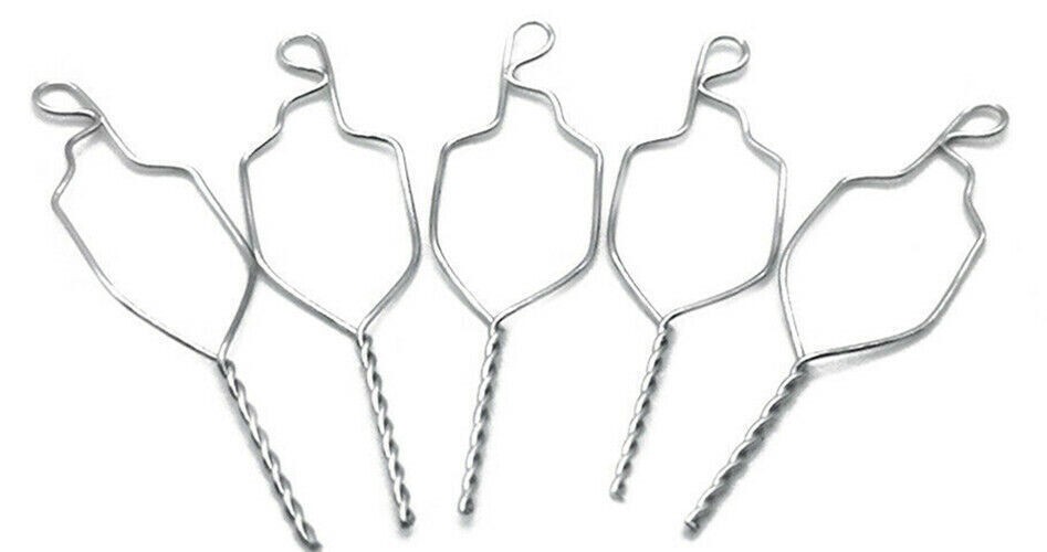 100 Dental Orthodontic Bracket Preformed Ties Ligature Wire Long/Shorty/Twisted