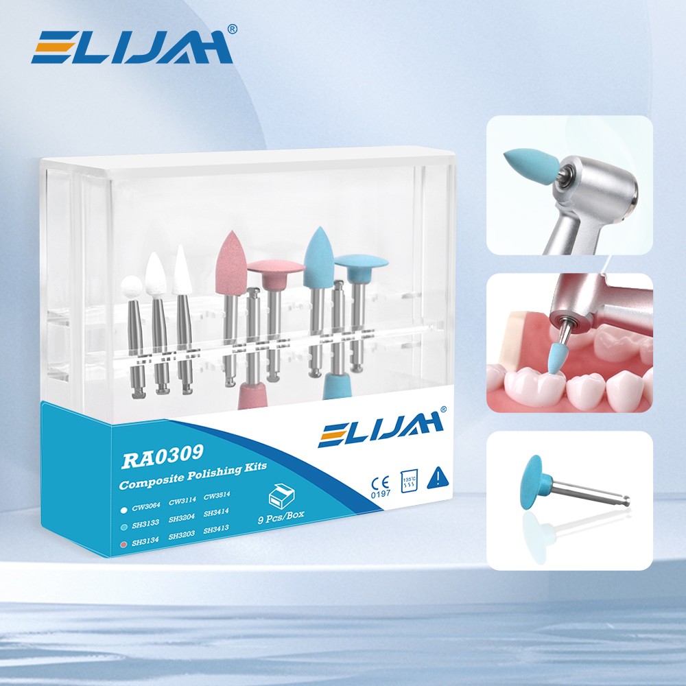 5Sets Dental Composite Polishing Kit RA0309 for Low-Speed Handpiece Contra Angle