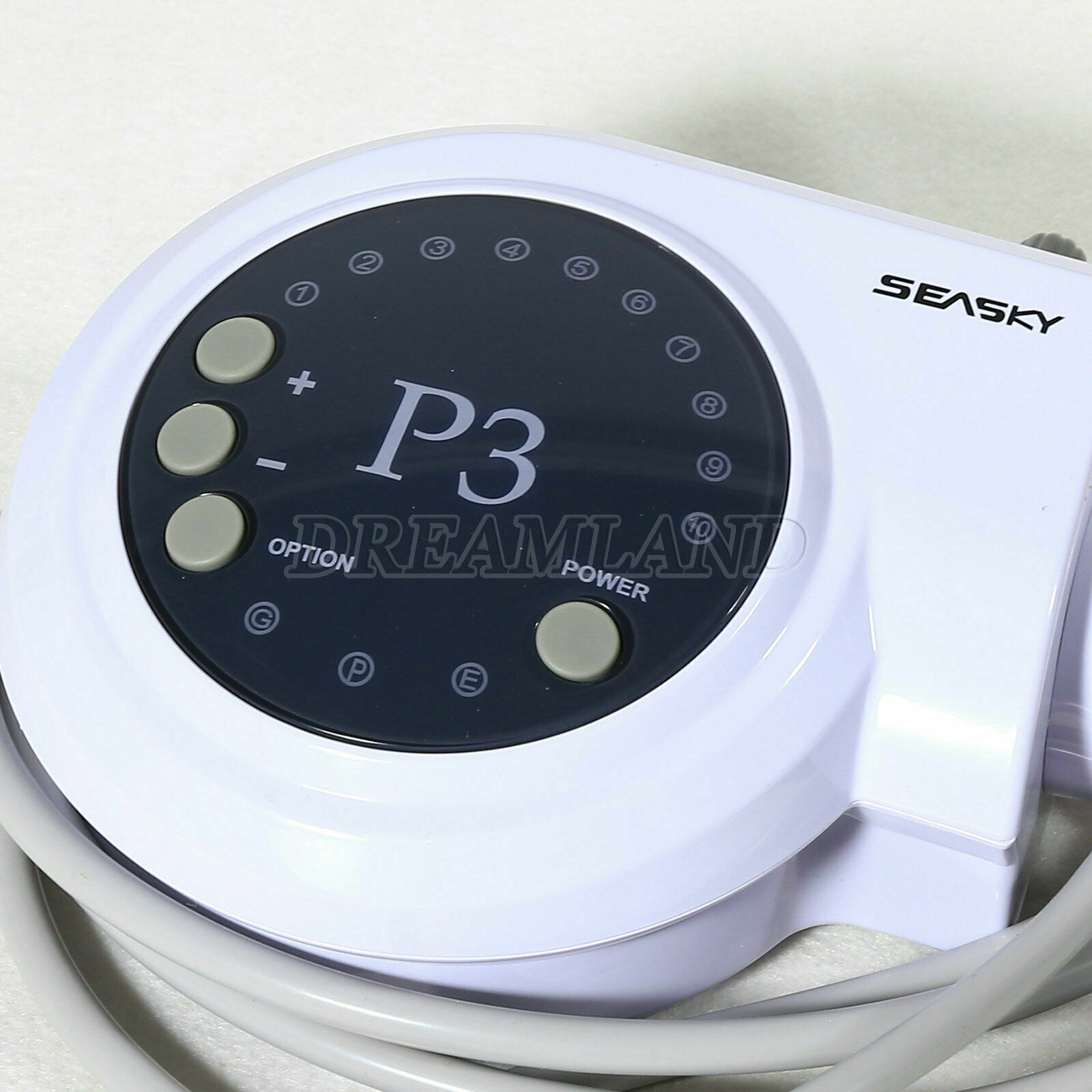 Portable Dental Ultrasonic Piezo Scaler w/ Handpiece Tips fit DTE Satelec EIS