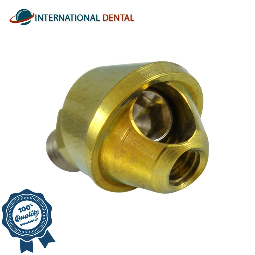 Angled Multi Unit 1.6 Adapter Head 45° Set With Plastic Sleeve Dental Fixture