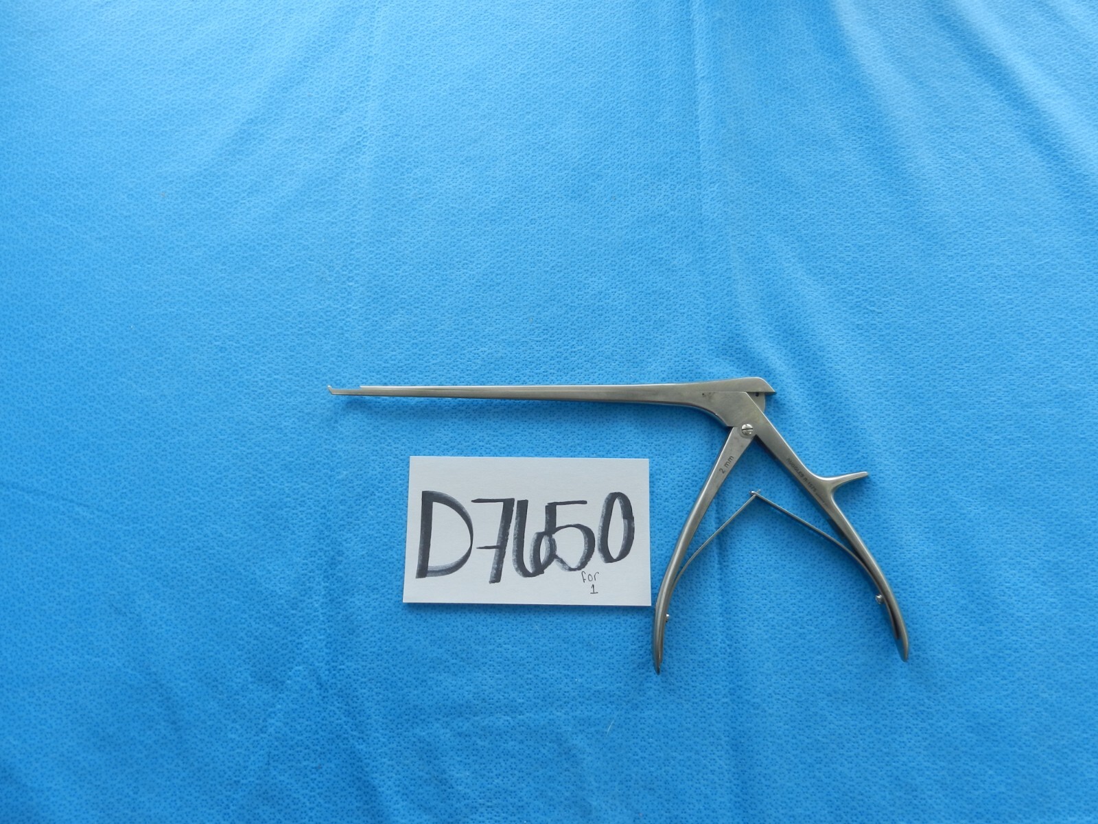 D7650 Ruggles Tew Spurling 2mm Kerrison Rongeur 40 Degree Cutting Angle R1575