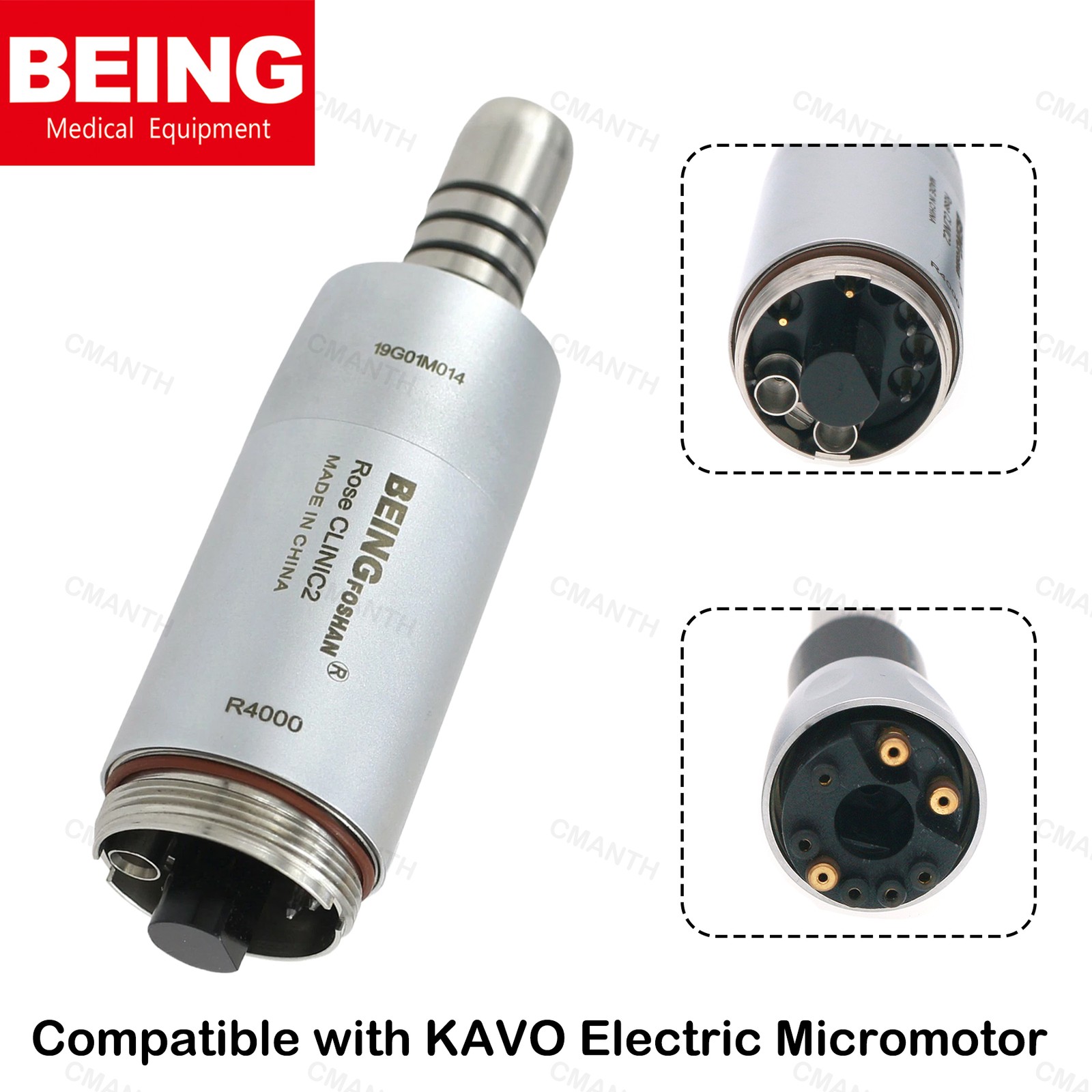 BEING Dental Electric Motor LED Handpiece Micro Moto Fit KAVO INTRA LUX KL701702