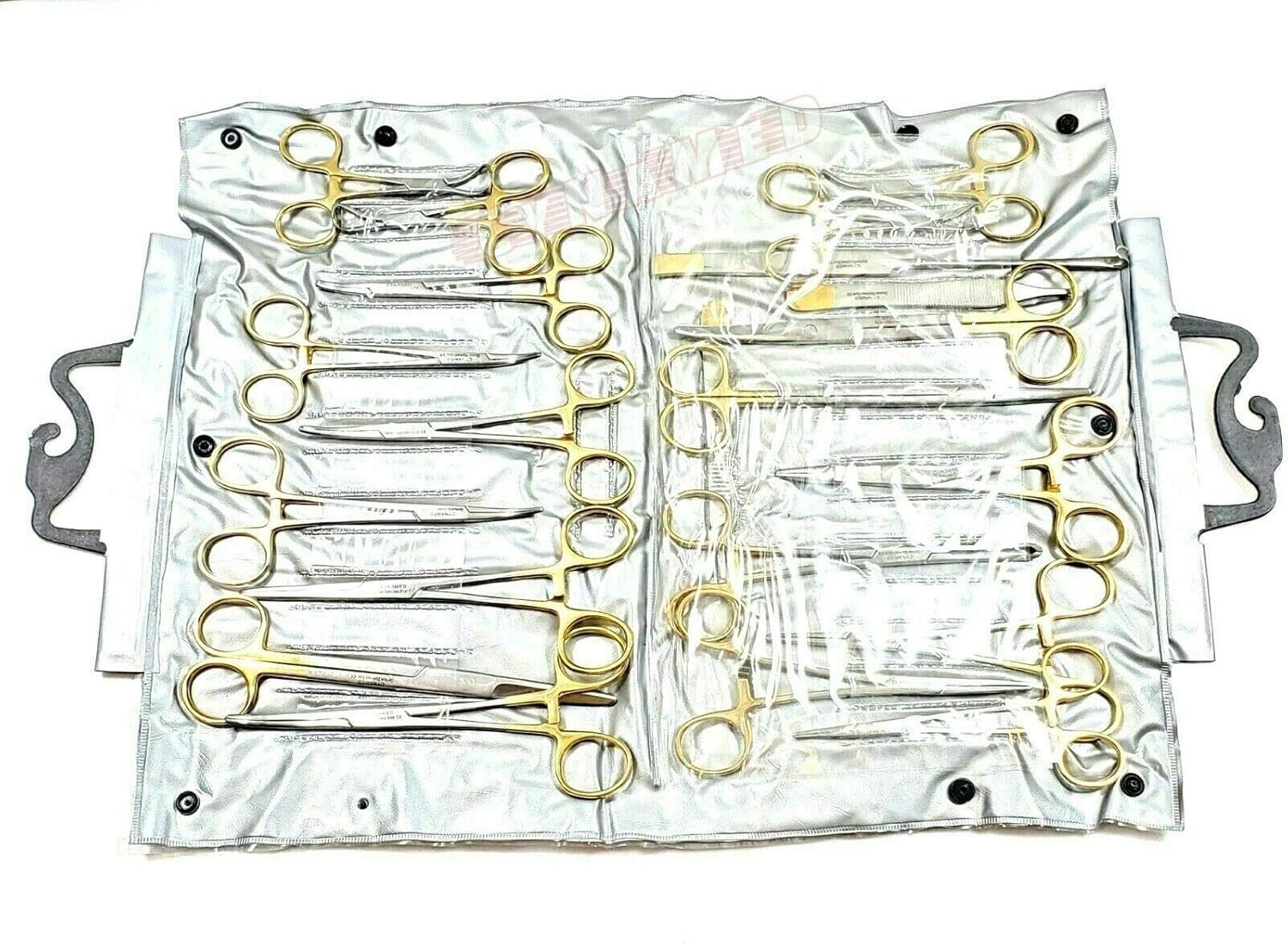 Complete Gold Surgical Instruments Set – 82 Pcs German Grade