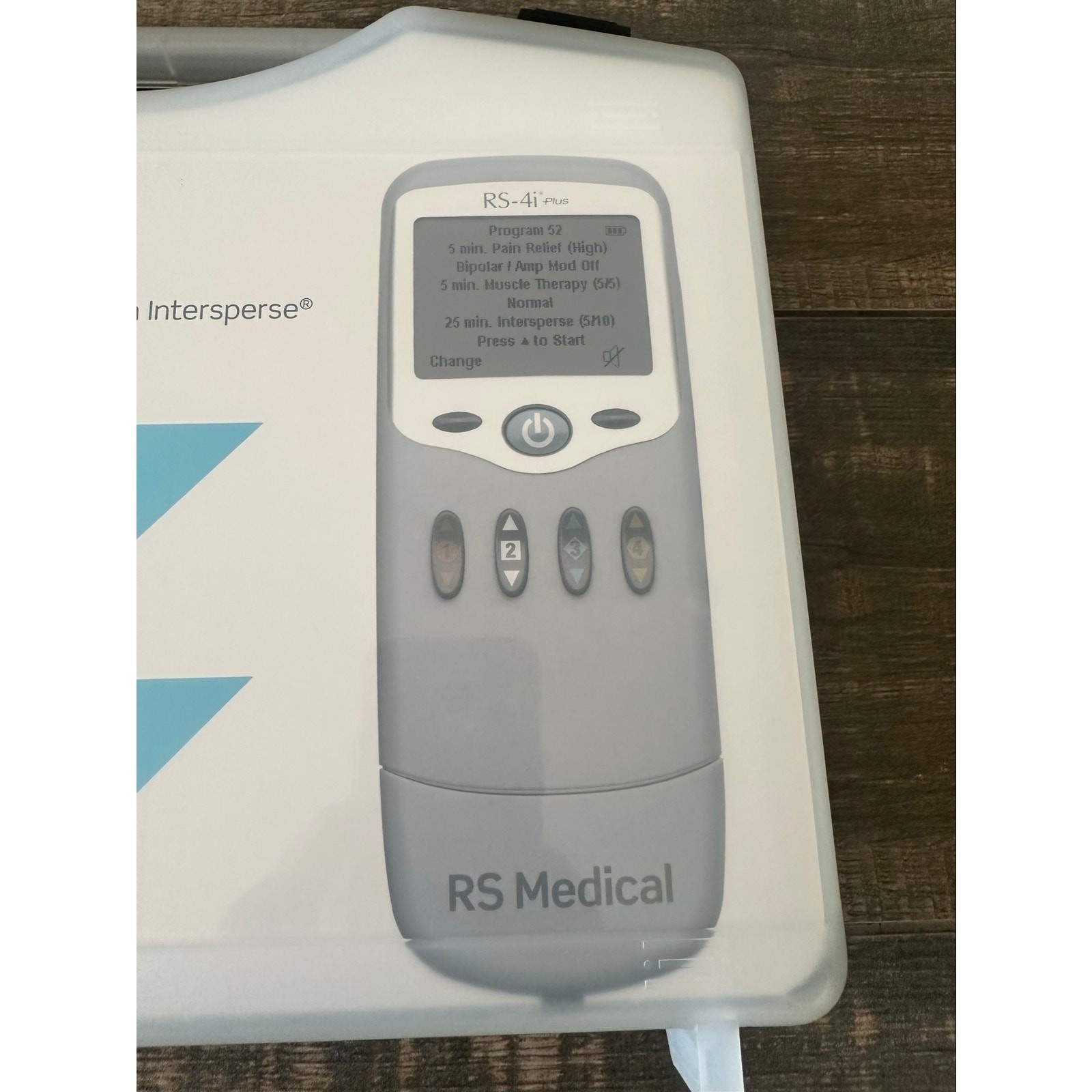 New R-4i Plus Sequential Stimulator Intersperse Elecrotherapy Untested W Case