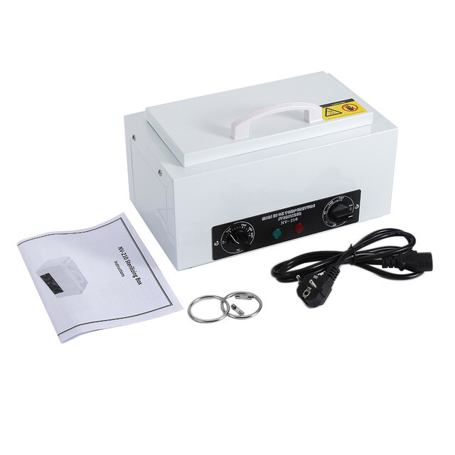 High Temperature Sterilizer Cabinet Nail Art Salon Manicure Dry Heat Sterilizer