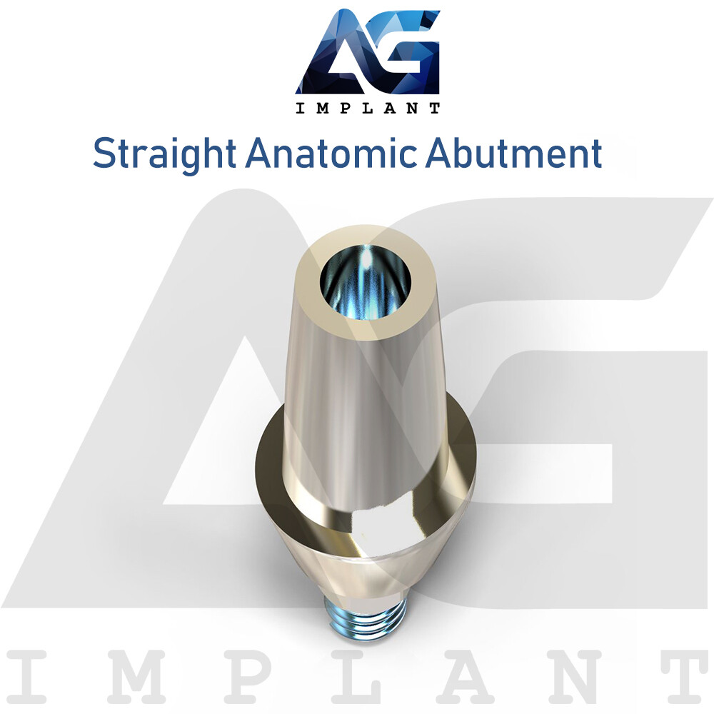 Straight Anatomic System Aesthetic Titanium For Hexagon 2.42mm