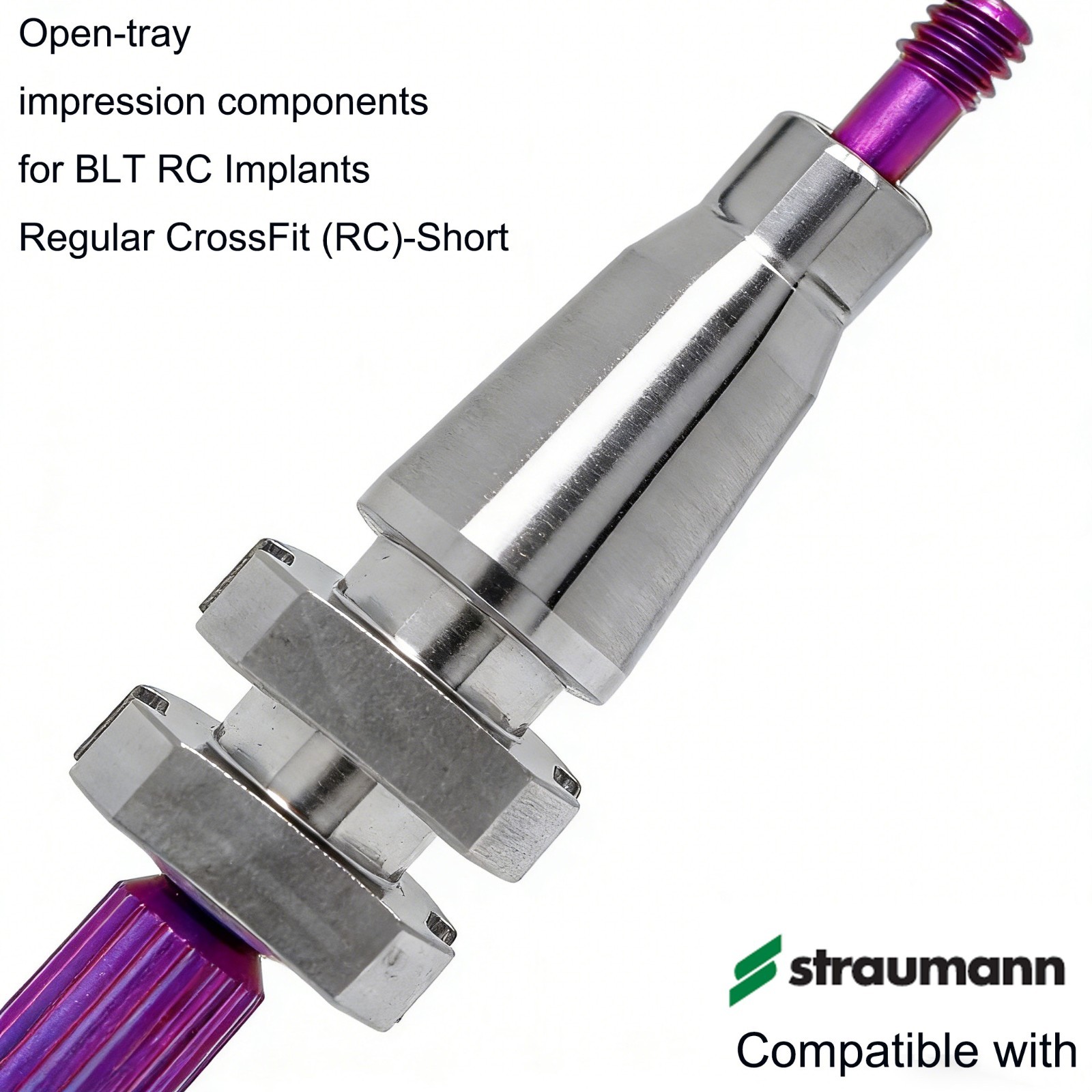 US ITI Straumann B0ne Level Transfer Impressions Coping Open/Closed Tray NC/RC