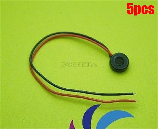 5Pcs Wire LENGTH:5.5CM With Microphones Sensitivity -58±3DB Original 4X1.5MM as