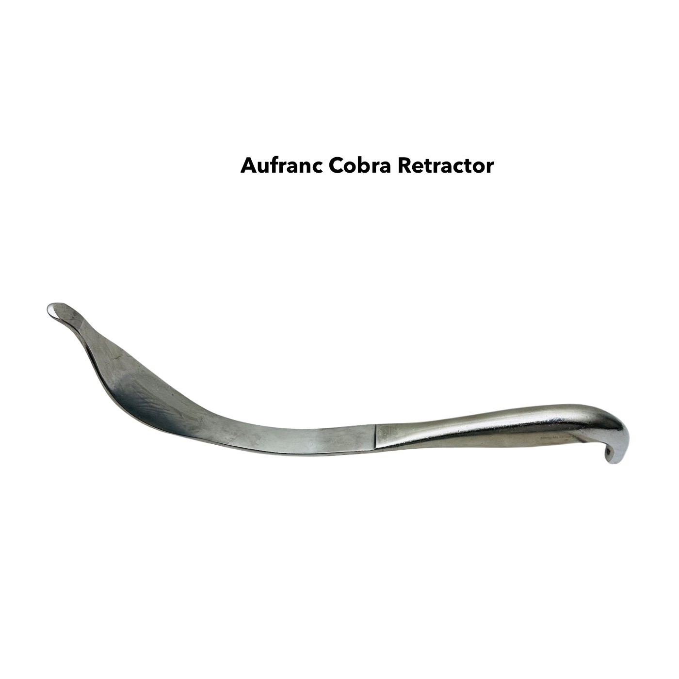 Kmedic Pilling KM48210 Aufranc Cobra Retractor serrated 1 1/4″ blade, 10 1/2″