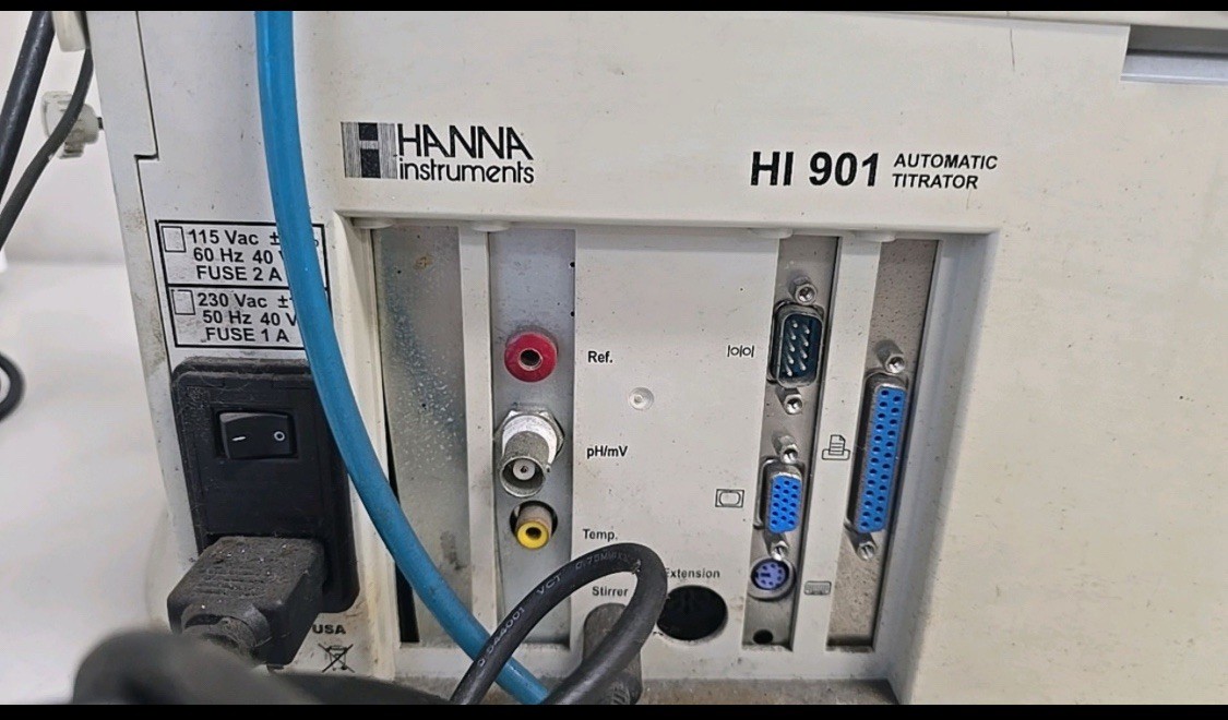 Hanna Instruments HI 901 Potentiometric Titrator Comes w/ HI1048 pH Electrode