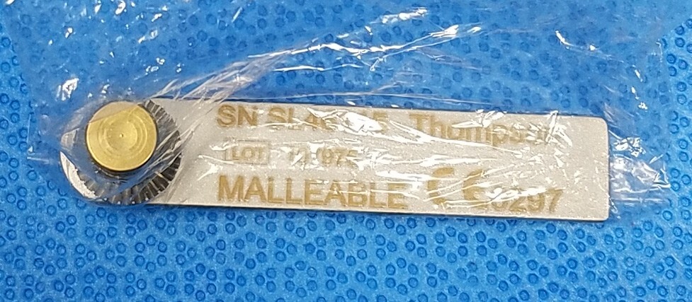 Thompson SL46115 Malleable Retractor Blade, 1/2″ x 2 1/2″