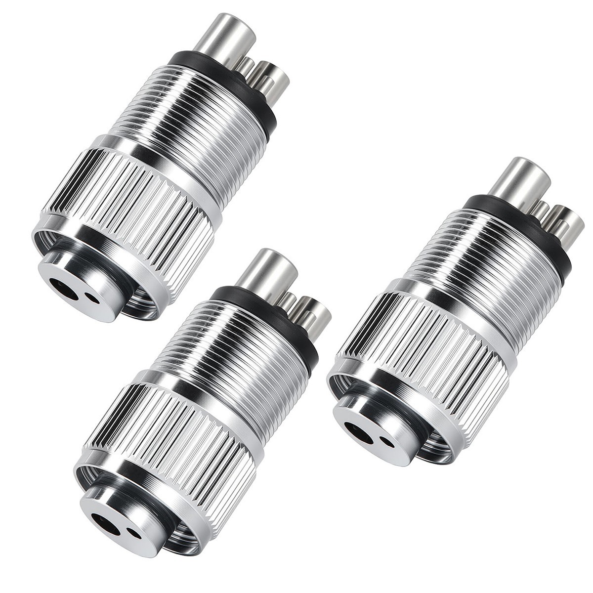 Dental High Speed Handpiece Tubing Adapter Changer Connector 4 to 2 Holes