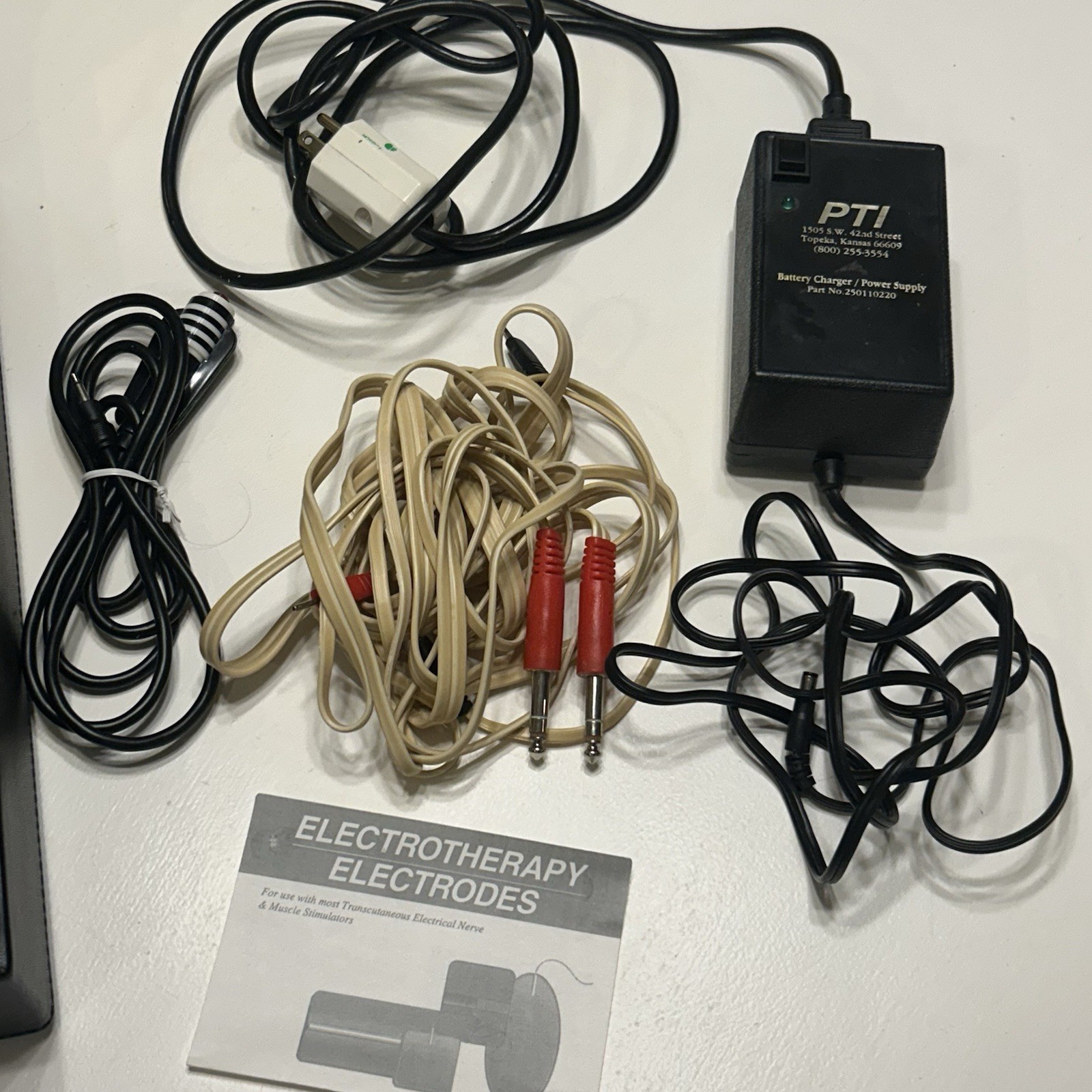 ACP OMNISTIM 500 ELECTRO THERAPY DEVICE With Case & Remote UNTESTED