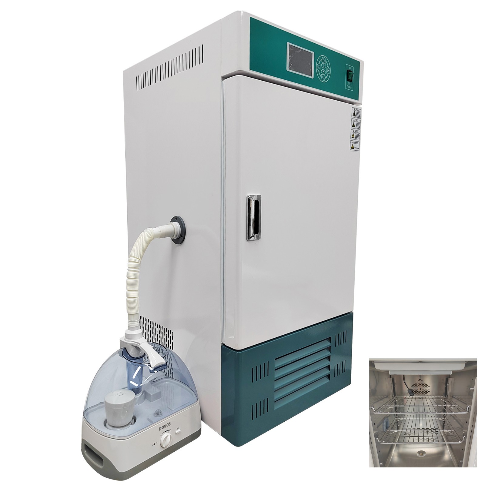 220V 600W 80L Lab Constant Temperature and Humidity Incubator 50-90%RH 5-65℃