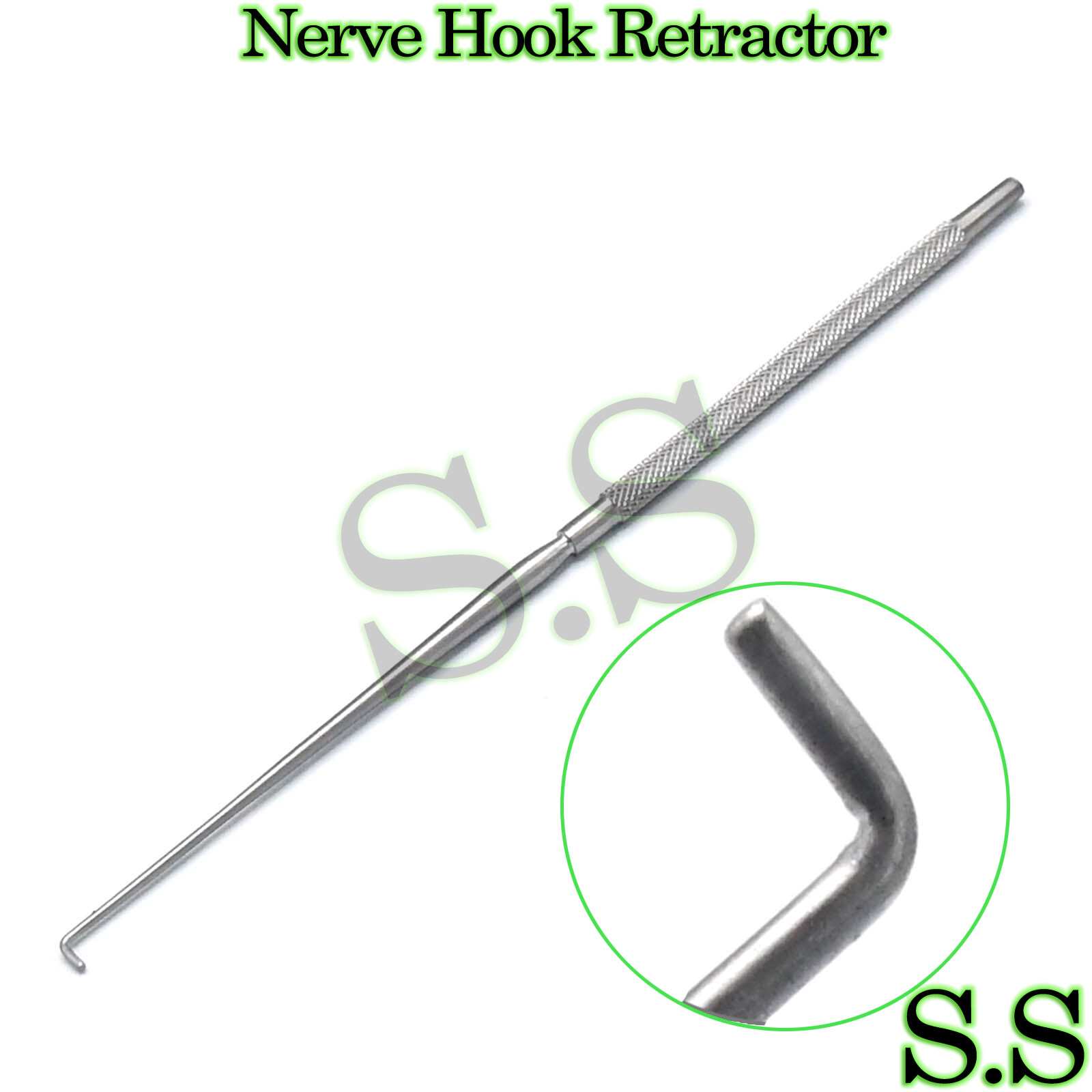 Dandy Nerve Hook Retractor 8″ Surgical Instruments RT-017