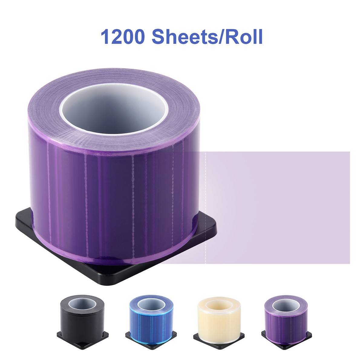 Dental Barrier Film 4″x6″ Tape Adhesive Perforated 1200 Sheets/Roll