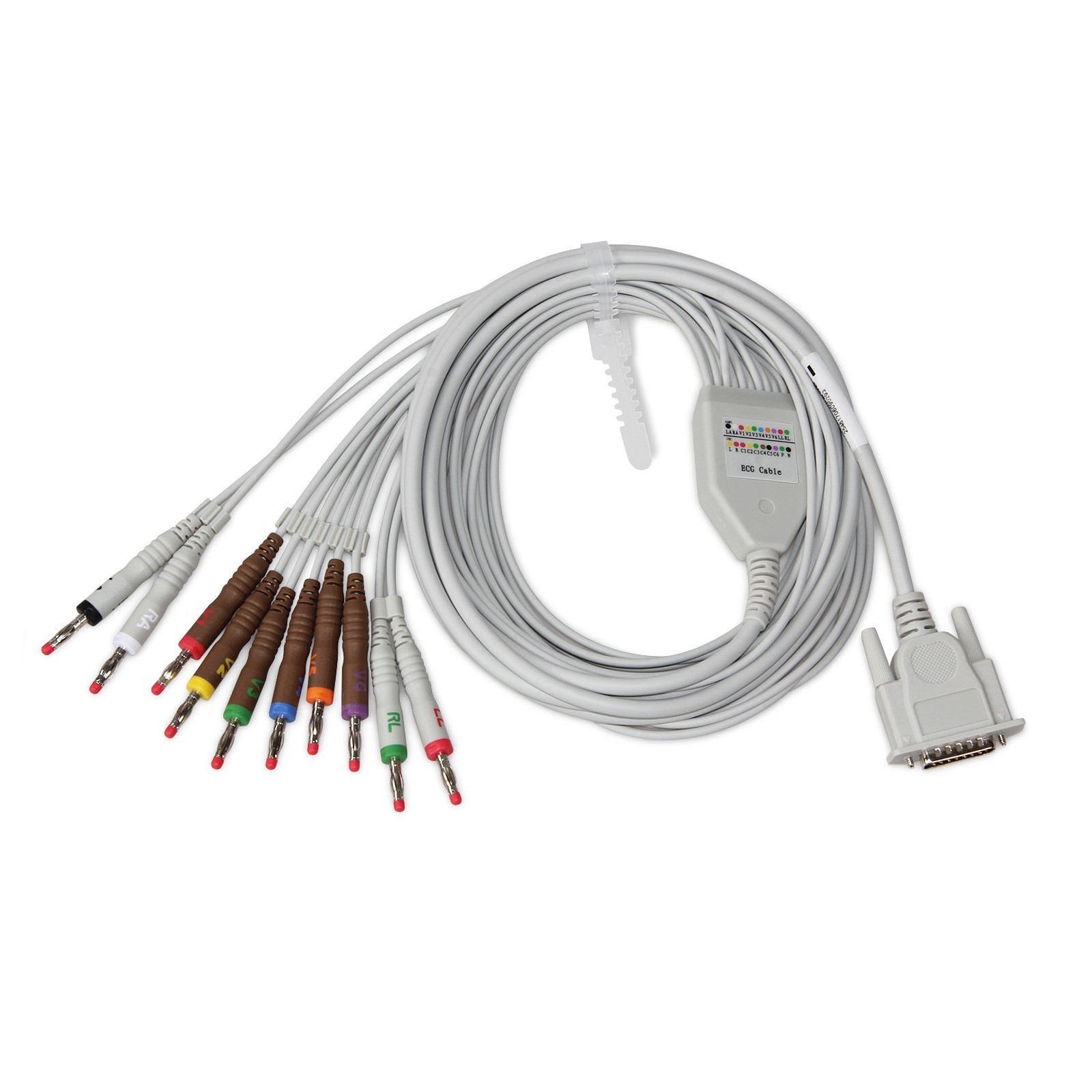 ECG100G 1-Ch 12-Lead Digital EKG Machine – Electrocardiograph for Clinic