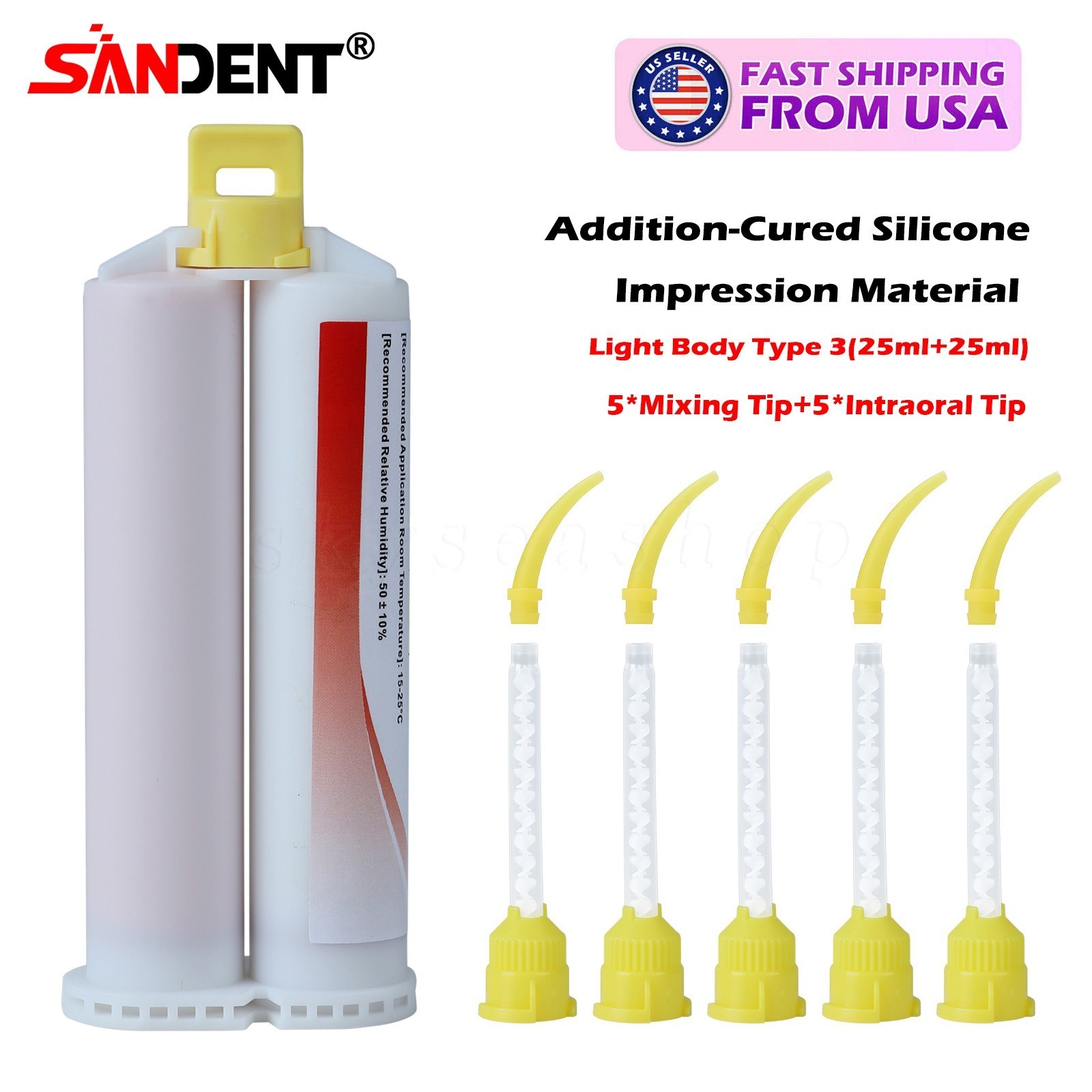 Dental Impression Material silicone Putty Normal Fast Set Heavy/Light Body