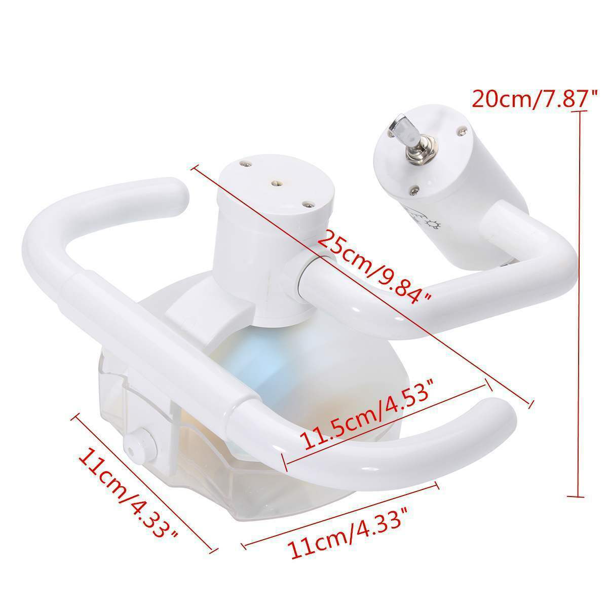 50W Dental Halogen Examination Lamp Shadowless Light For Dental Chair 22mm USA