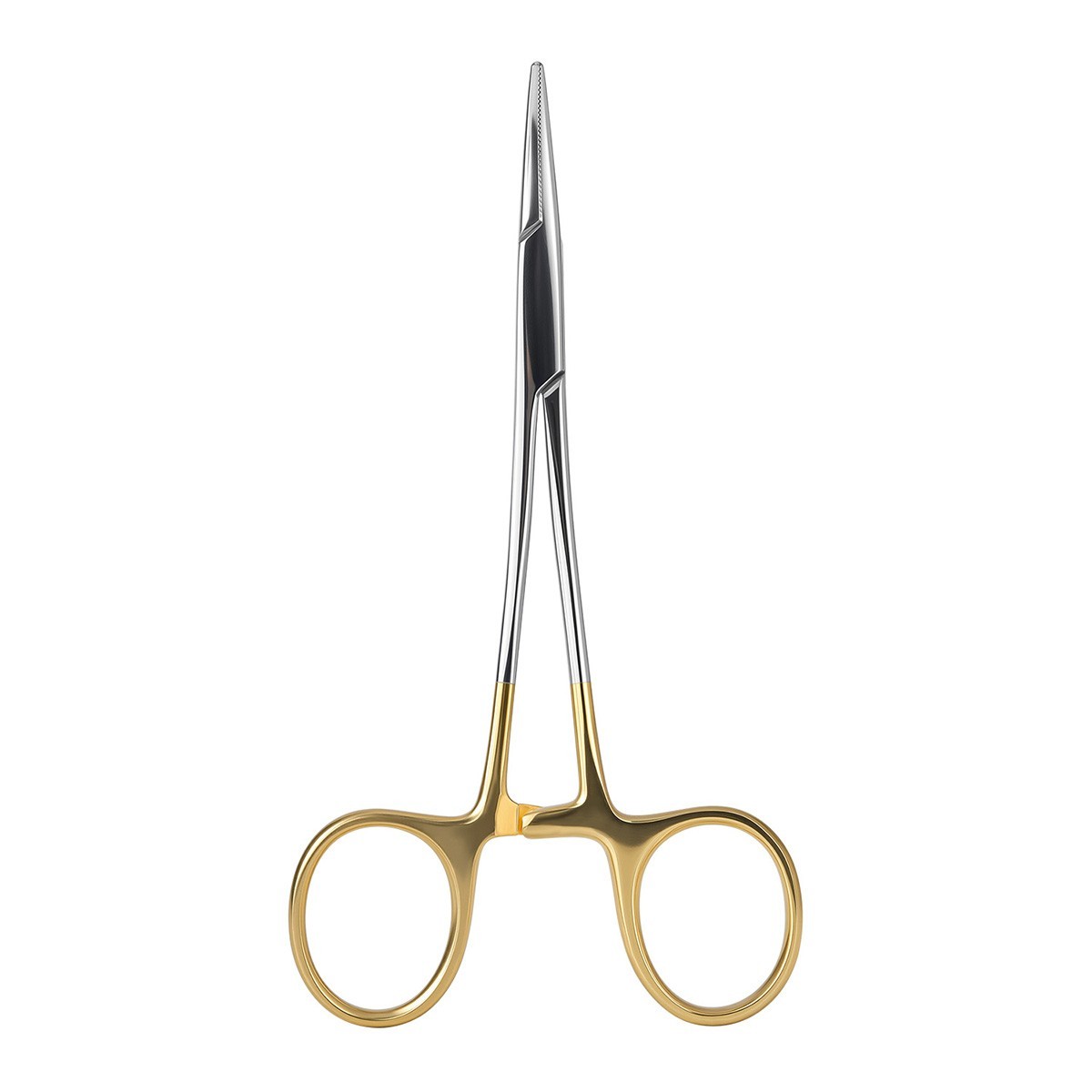 2Type Dental Hemostat Locking Forceps Surgical Instrument Curved & Straight Head
