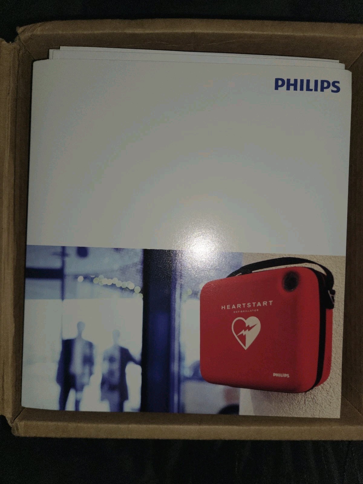 Philips HeartStart FRX Defibrillator Kit NEW – Battery 02/2029 Pads 01/10/2026